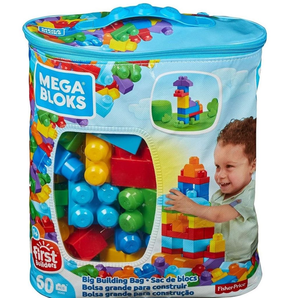 Quercetti Momy Soft Bag – Bloques Sensoriales Blandos De 28 Piezas Para Bebés De 6 A 36 Meses, Juguete Educativo 100% Italiano