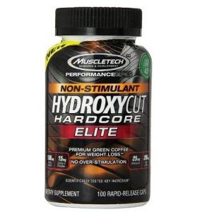 Suplemento deportivo Muscletech Hydroxycut Hardcore Elite